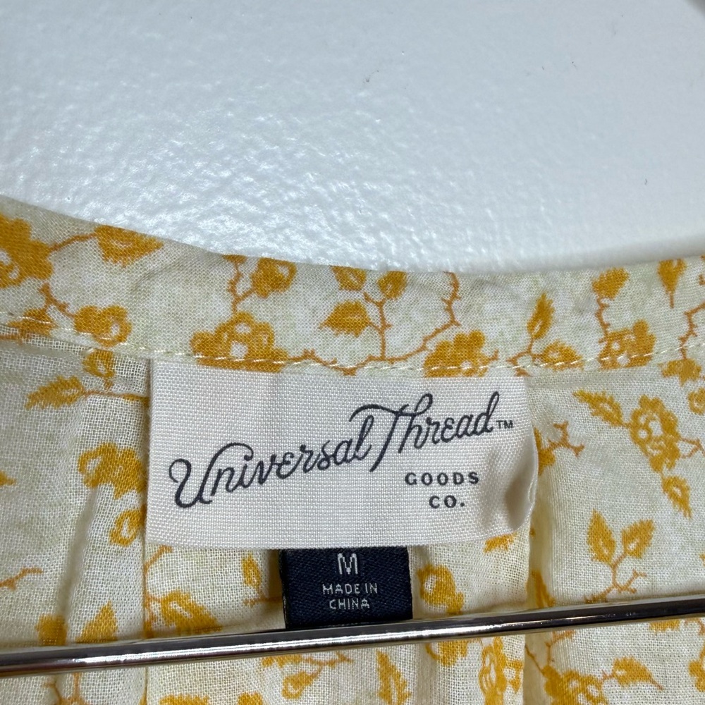 Universal Thread Lightweight Flowy Peasant Blouse… - image 3